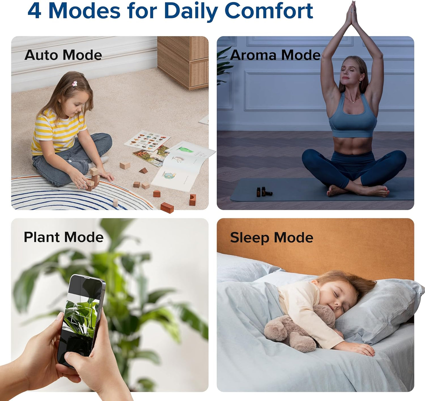 Oasismist 1000S 10L Smart Humidifier and Vital 100S-P Air Purifier with HEPA Filter for Areas up to 1110 sq. ft.