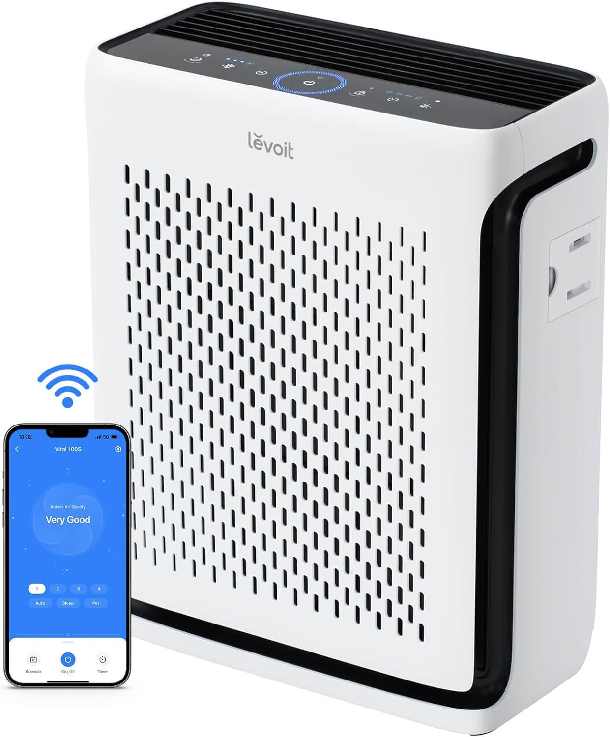 Oasismist 1000S 10L Smart Humidifier and Vital 100S-P Air Purifier with HEPA Filter for Areas up to 1110 sq. ft.