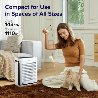 Oasismist 1000S 10L Smart Humidifier and Vital 100S-P Air Purifier with HEPA Filter for Areas up to 1110 sq. ft.