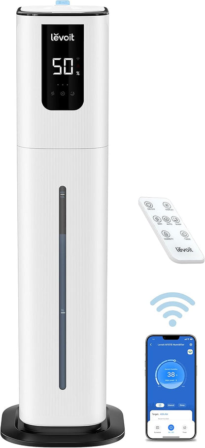 Oasismist 1000S 10L Smart Humidifier and Vital 100S-P Air Purifier with HEPA Filter for Areas up to 1110 sq. ft.